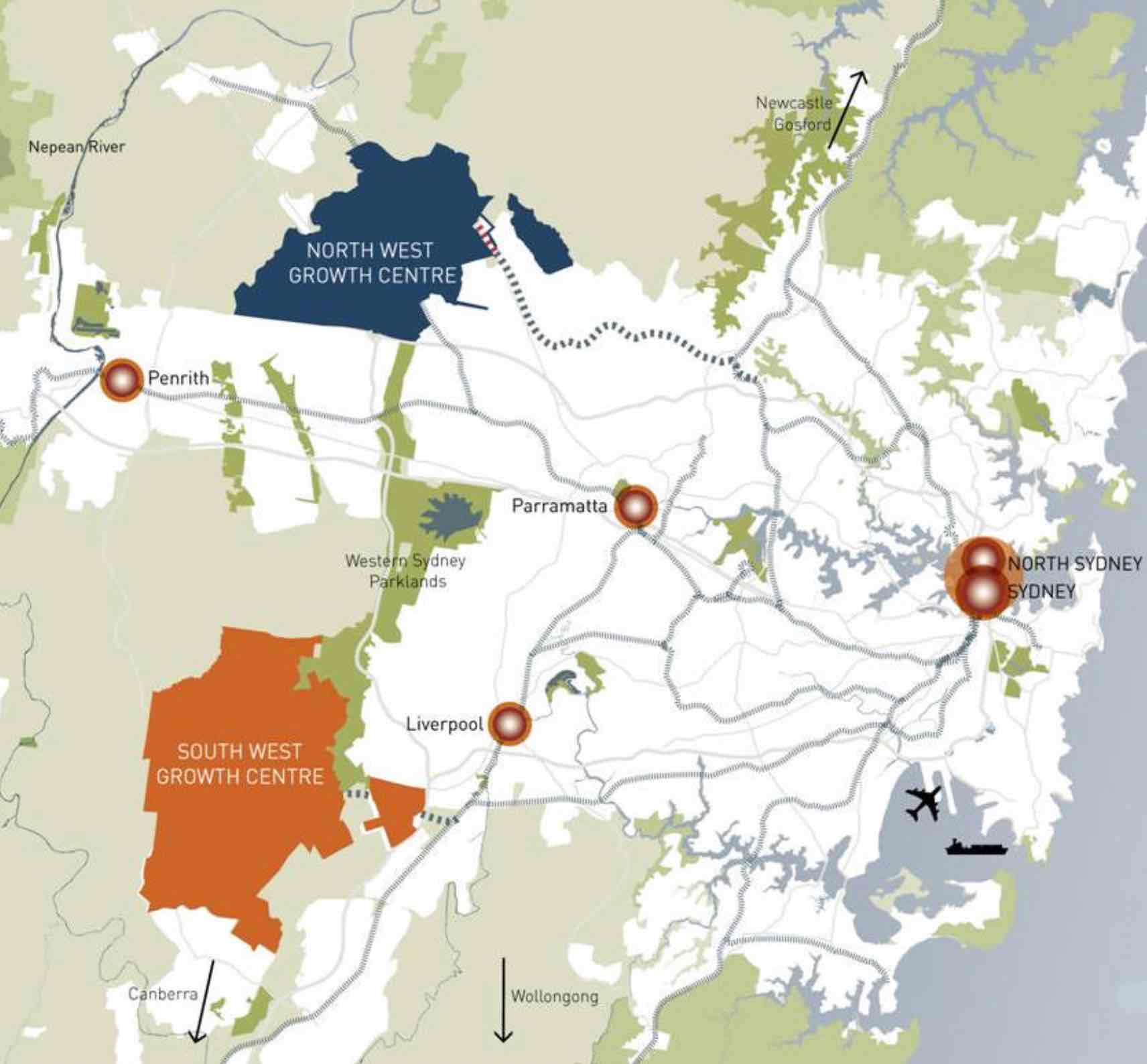 Sydney North West Growth Areas 316 Estates June 2026 OpenLot Sydney Growth Centres 0 